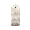 Multi-Layer Hanging Mesh Organizer with Metal Hanger