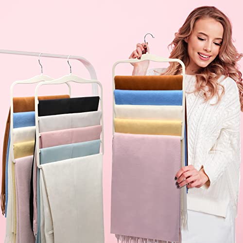 Space-Saving Pants Hangers for Closet Organization