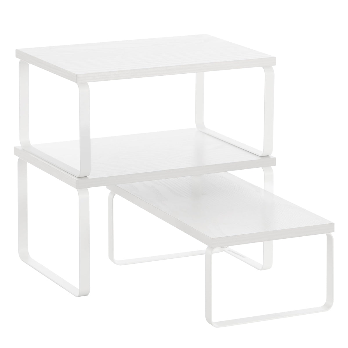 SONGMICS Cabinet Organizer Shelf, Spice Rack, Kitchen Storage