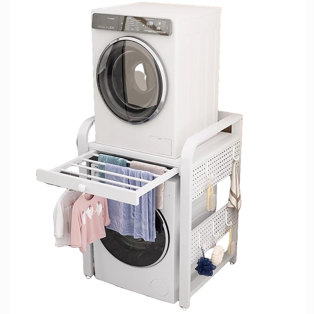 Multifunctional Over-Washer Storage & Drying Rack