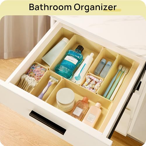 Clear Plastic Drawer Organizer Trays for Home Storage