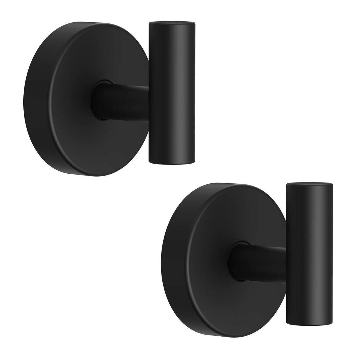 Large Suction Cup Shower Hooks for Glass & Mirrors