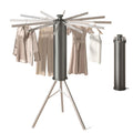 Foldable Tripod Clothes Drying Rack with 12/16 Poles