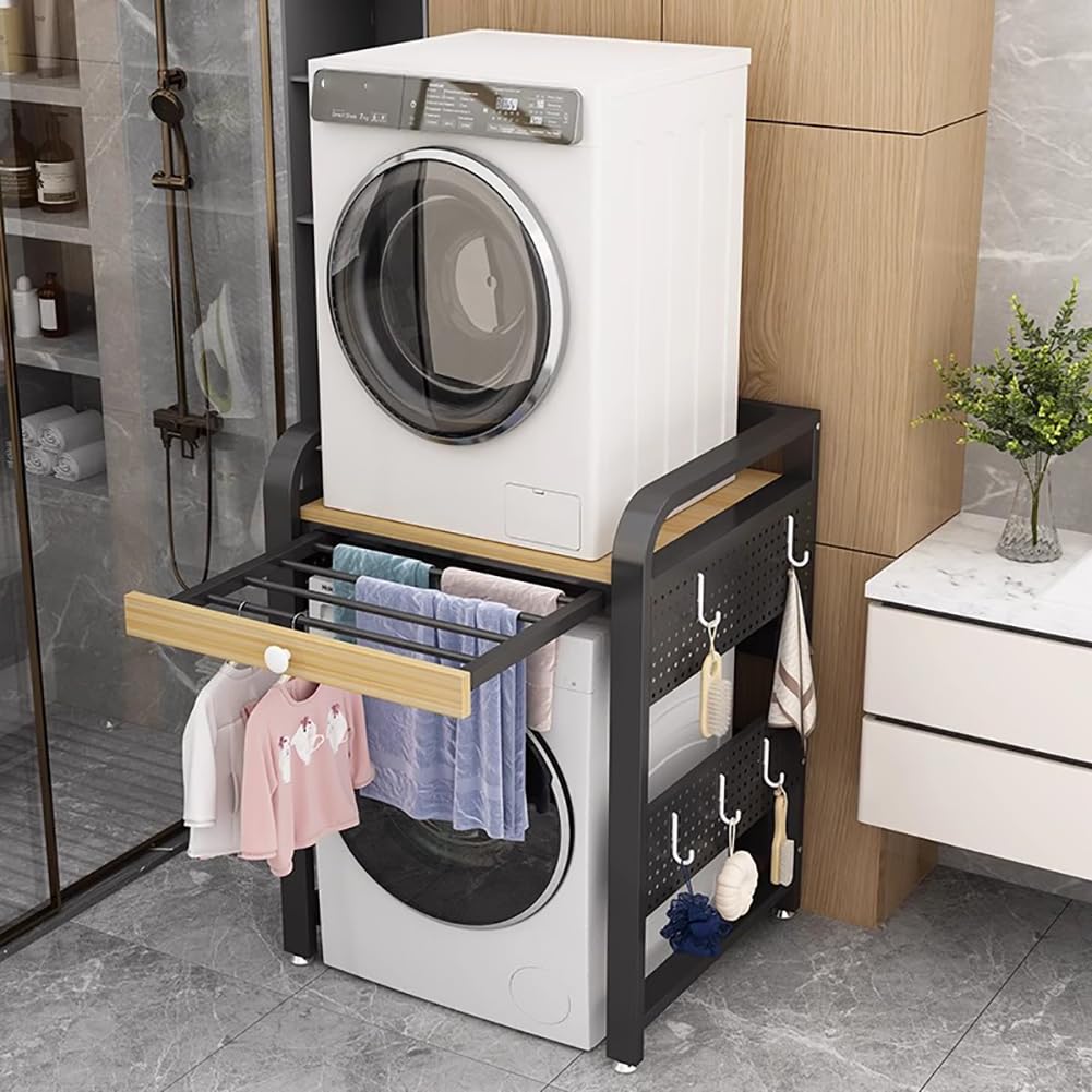 Multifunctional Over-Washer Storage & Drying Rack