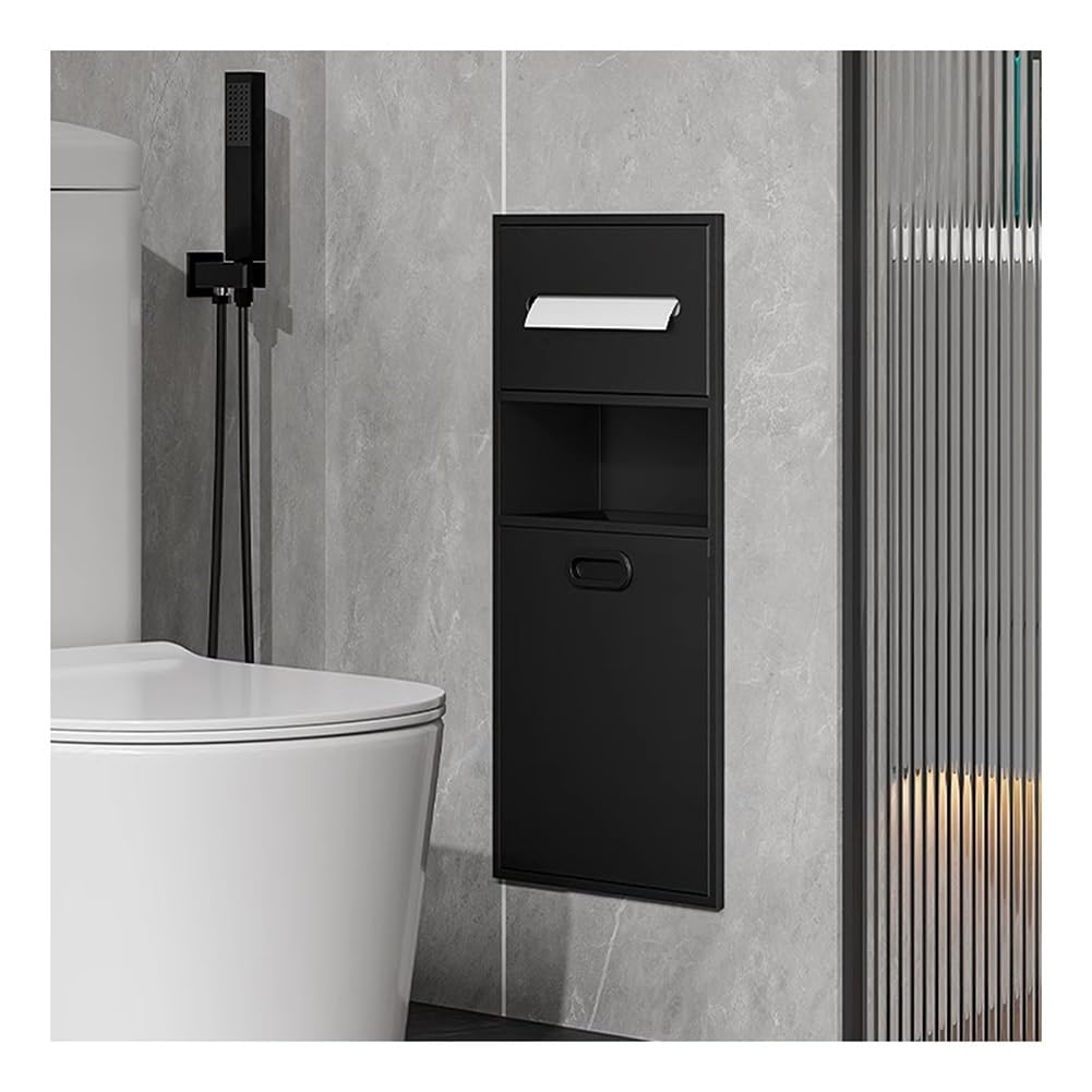 Double-Tier Stainless Steel Recessed Shower Niche Shelf