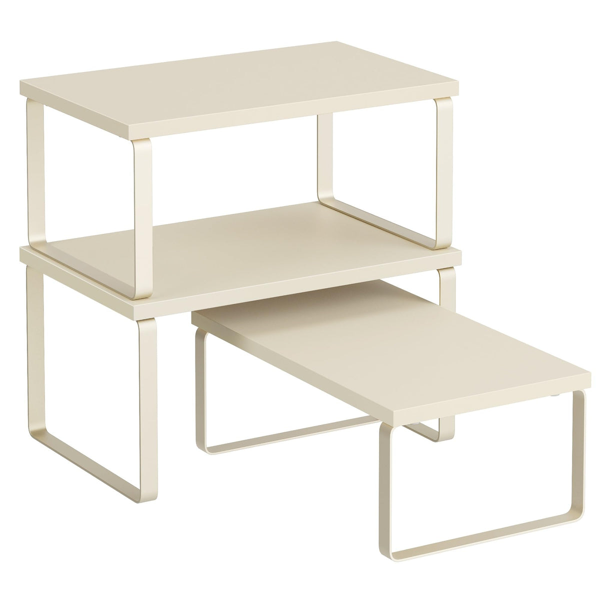SONGMICS Cabinet Organizer Shelf, Spice Rack, Kitchen Storage