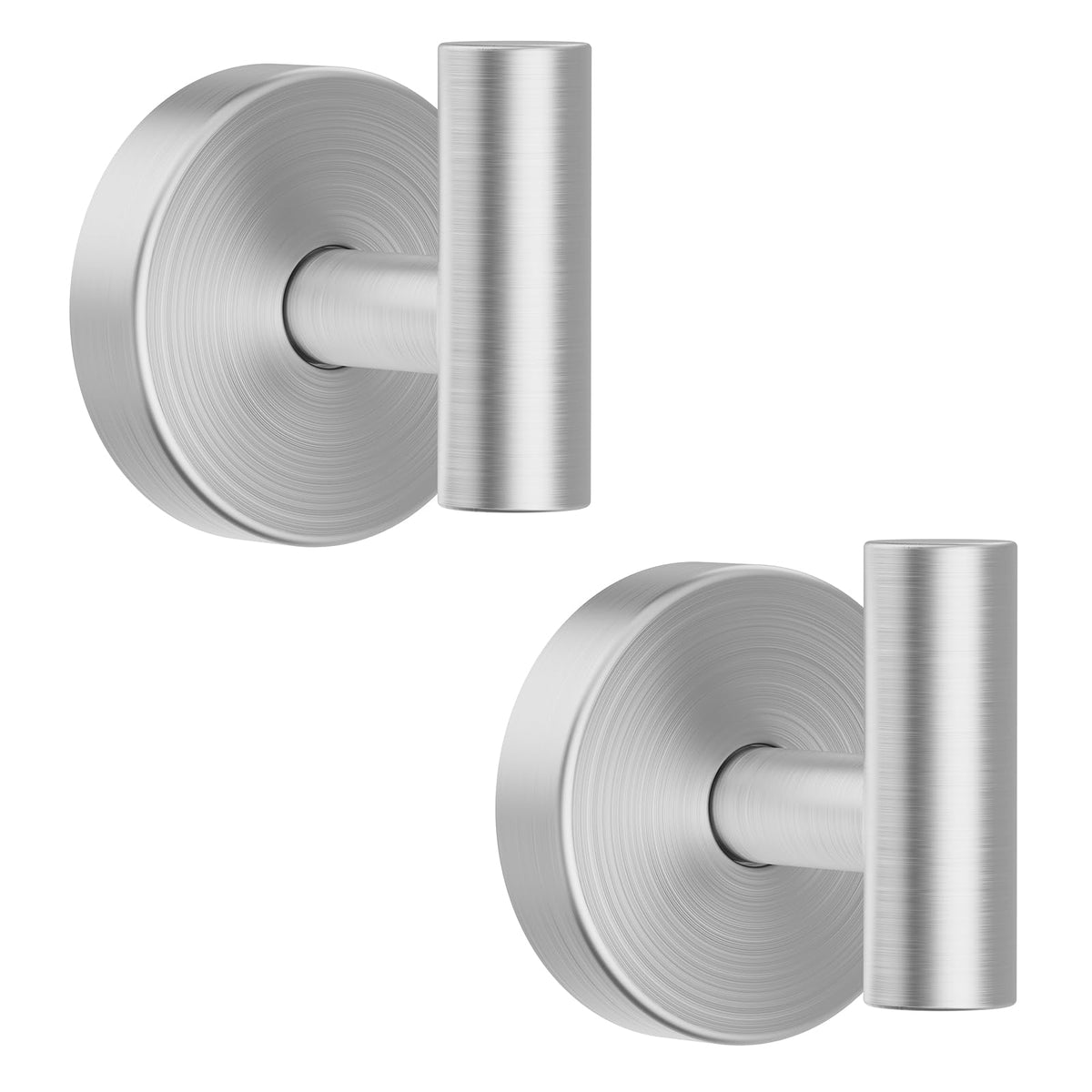 Large Suction Cup Shower Hooks for Glass & Mirrors