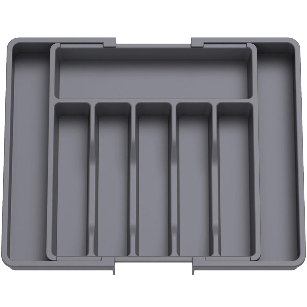 Lifewit Expandable Silverware Drawer Organizer, Kitchen Utensil Tray