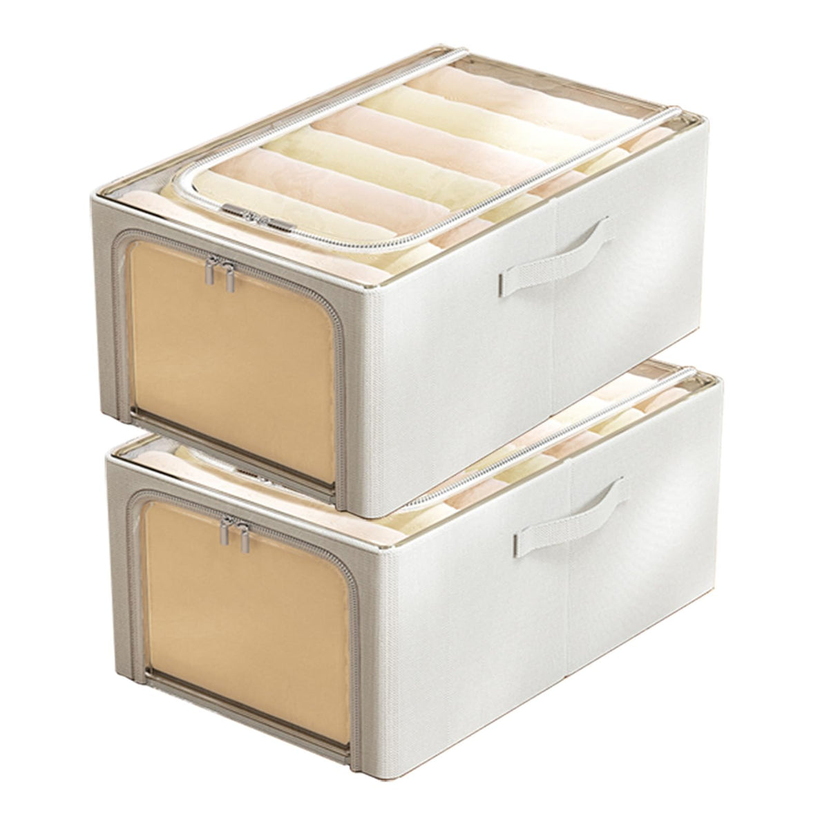 JKSVTF Under Bed Storage Drawers with Lid, Pack Under Bed Shoe Storage Organizer, Large Under Bed Storage Bins for Dorm, Couch Rolling Underbed Storage Containers