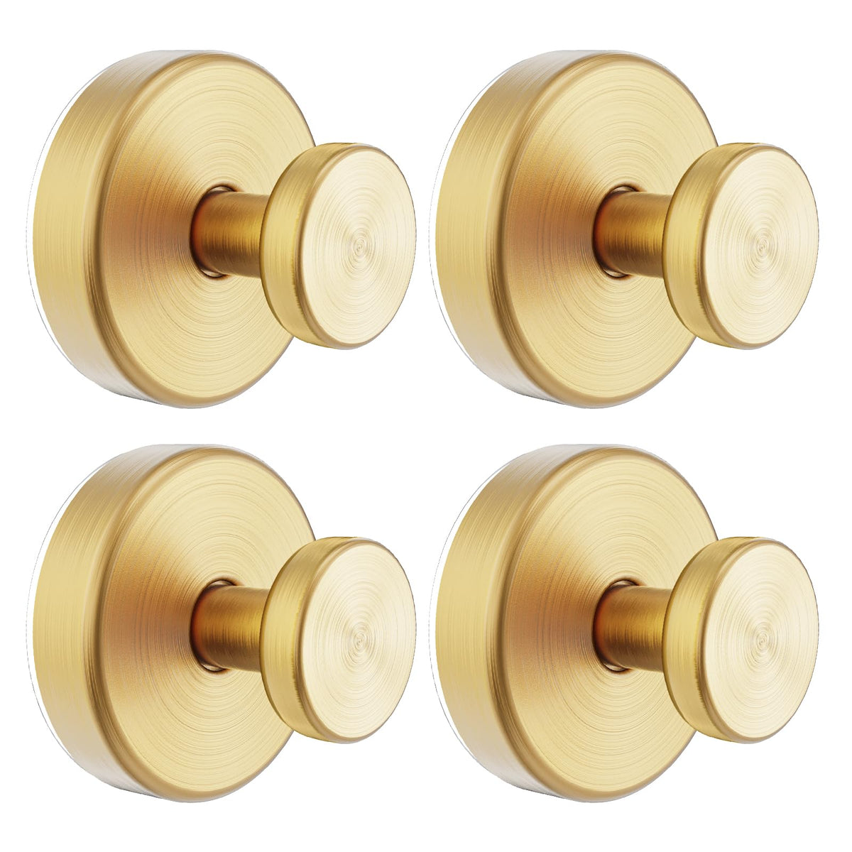 Large Suction Cup Shower Hooks for Glass & Mirrors