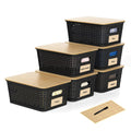 WRRLORS Plastic Storage Baskets