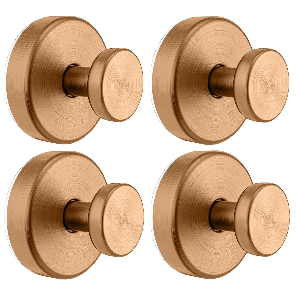 Large Suction Cup Shower Hooks for Glass & Mirrors