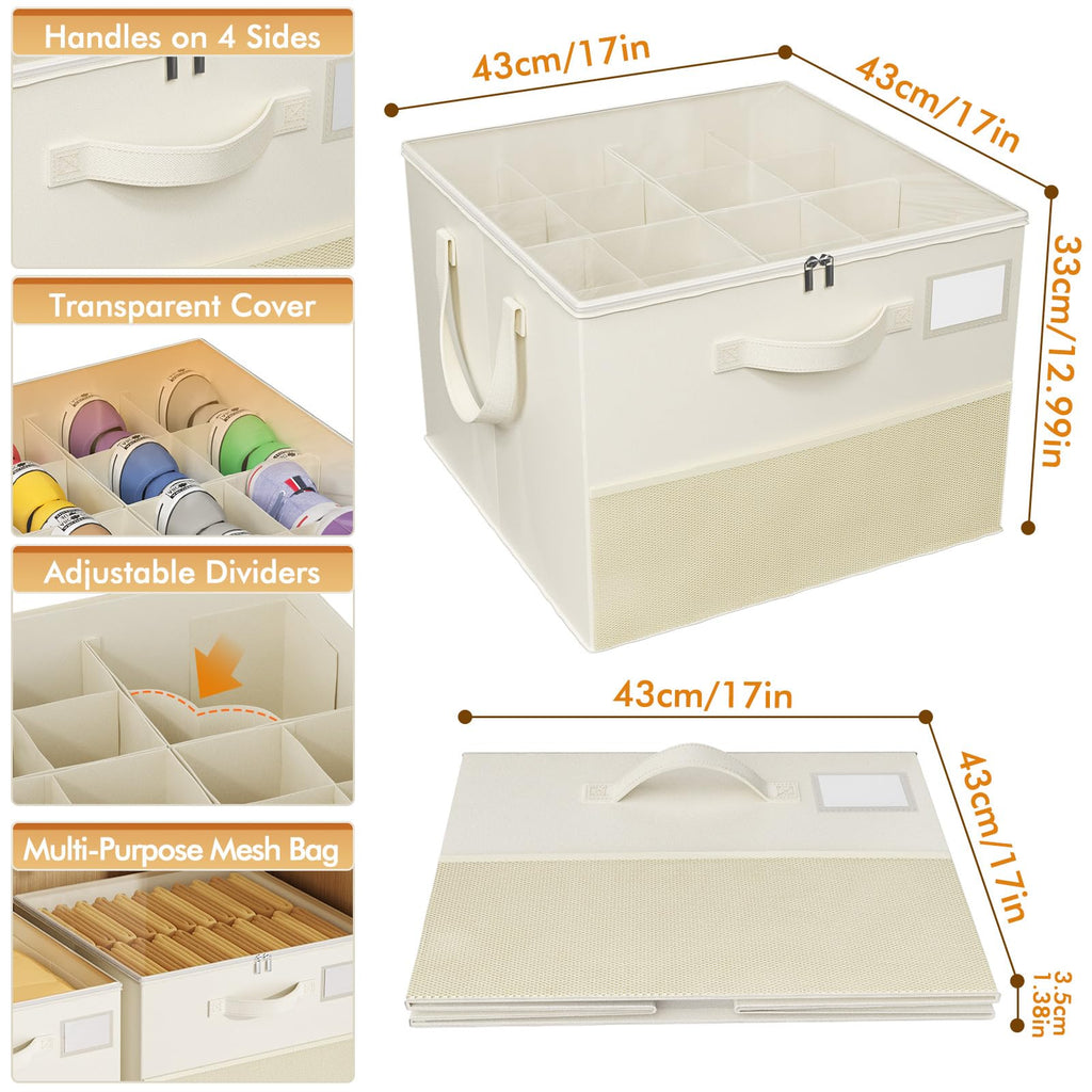 2-Pack Foldable Shoe Storage Organizer Boxes for Closet