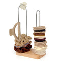 2-Tier Scrunchie & Hair Accessory Organizer Stand