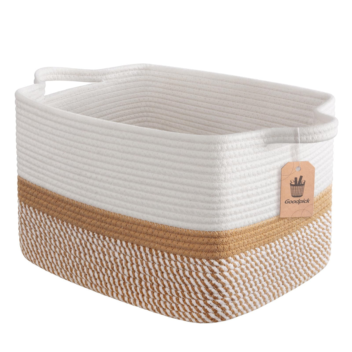 Collapsible Fabric Cube Storage Bins with Handles