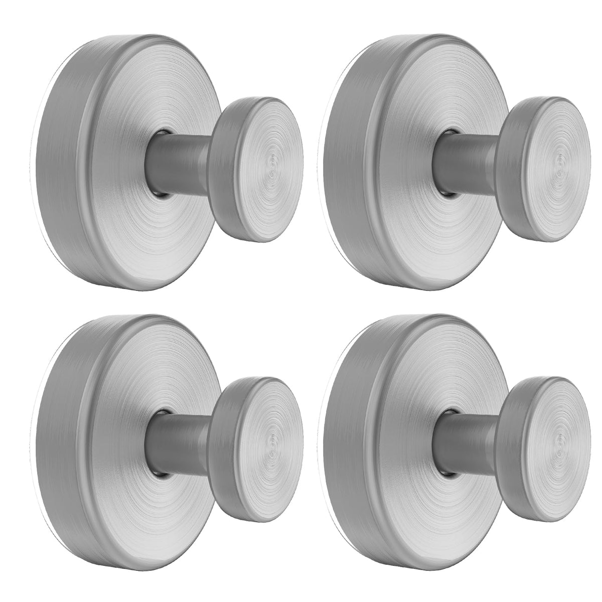 Large Suction Cup Shower Hooks for Glass & Mirrors