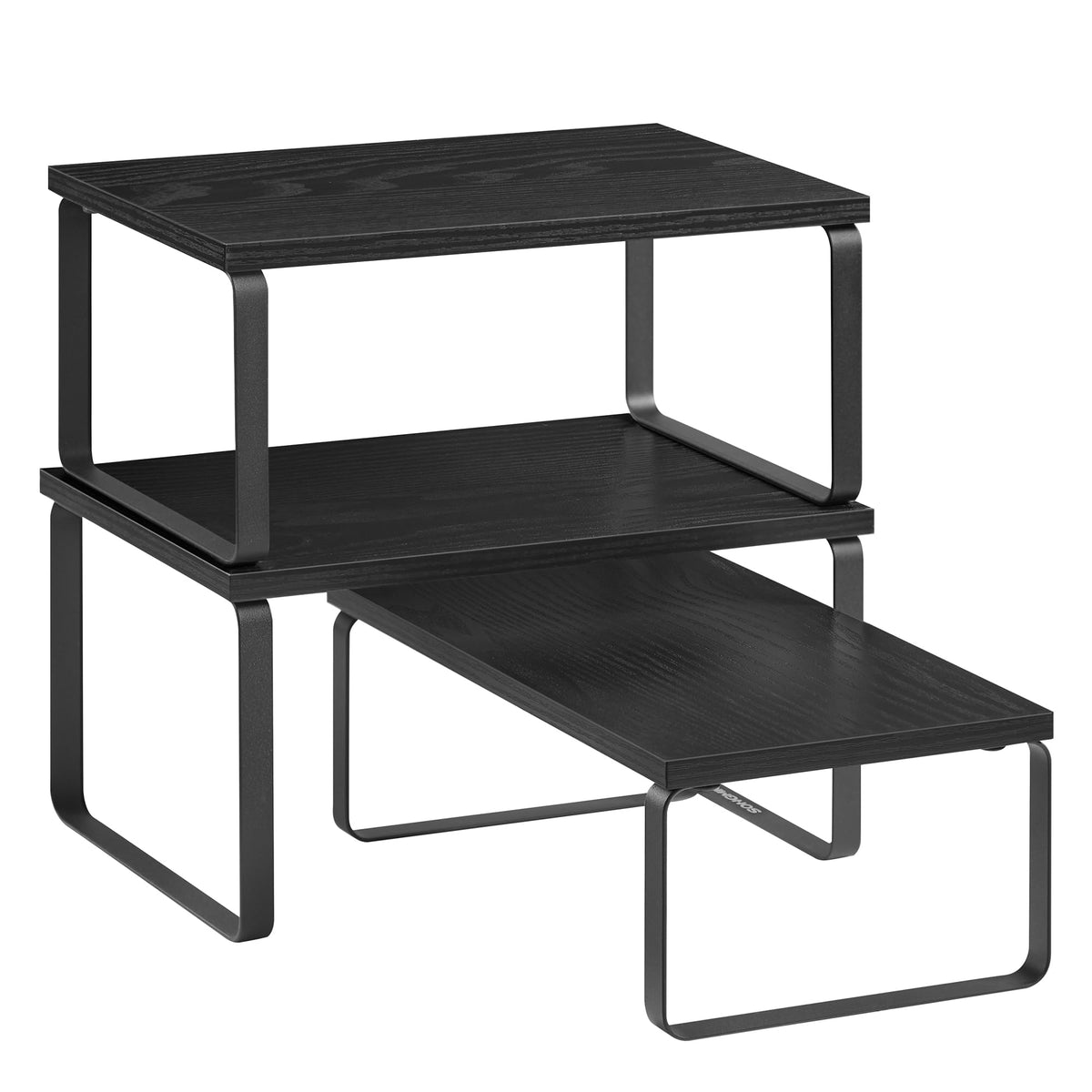 SONGMICS Cabinet Organizer Shelf, Spice Rack, Kitchen Storage