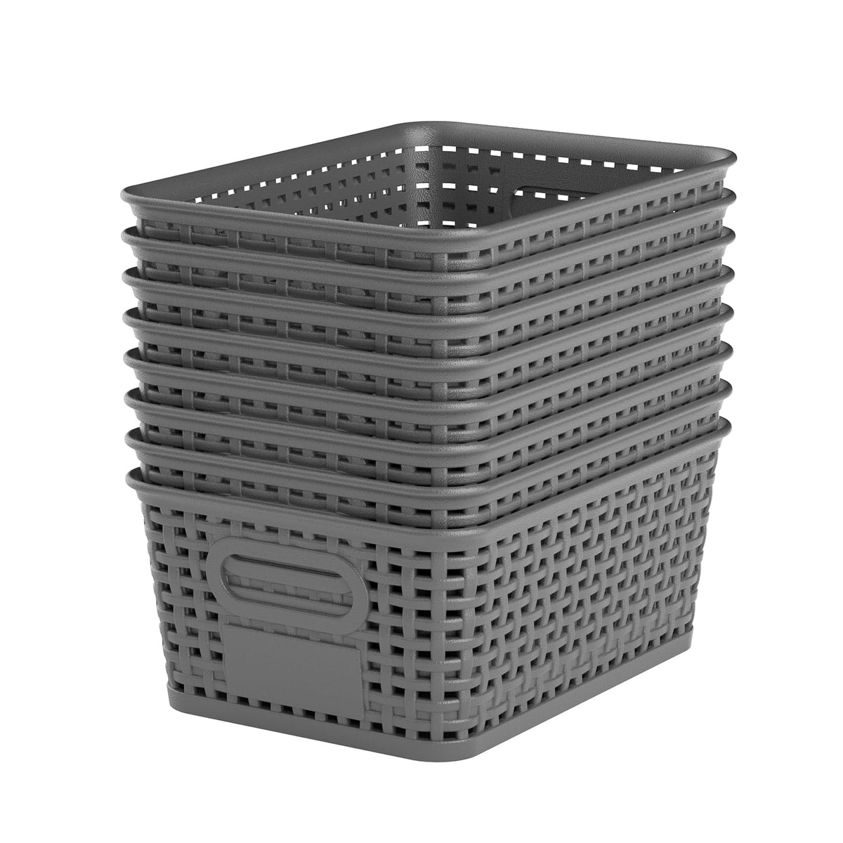 WRRLORS Plastic Storage Baskets
