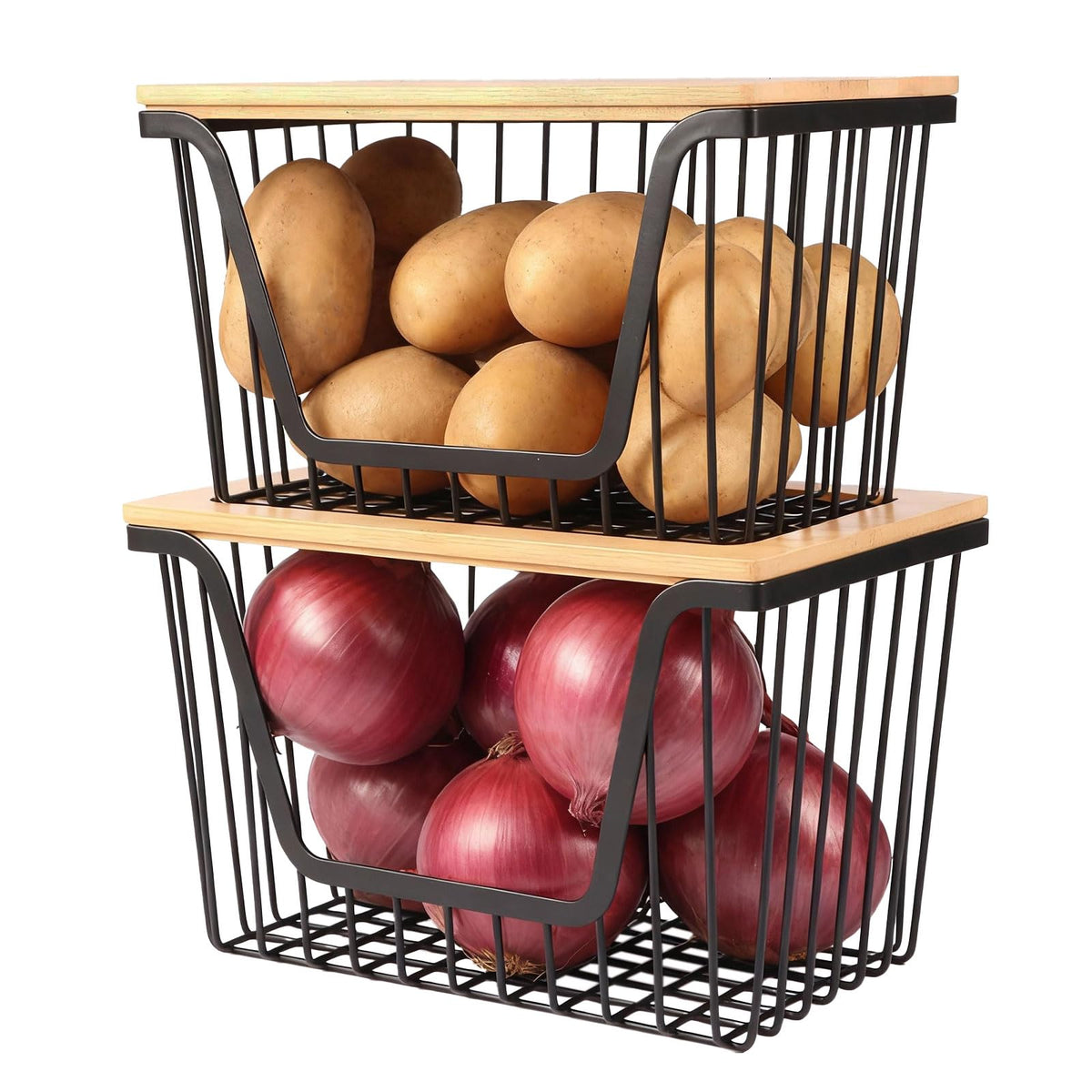 Onion and Potato Storage Bins
