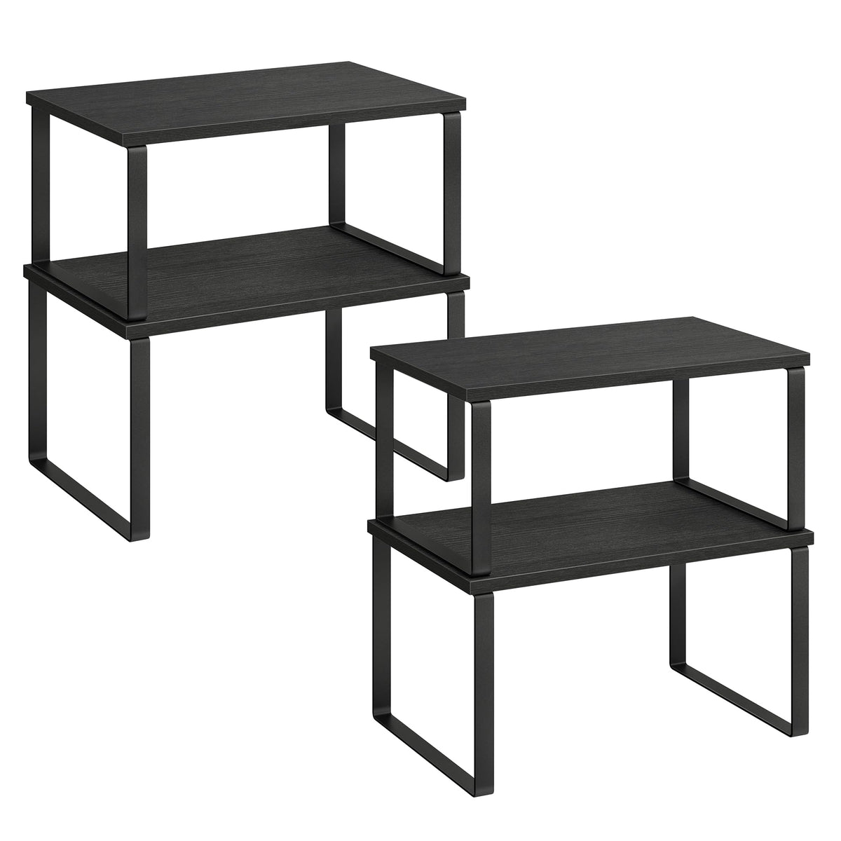 SONGMICS Cabinet Organizer Shelf, Spice Rack, Kitchen Storage