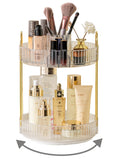 360° Rotating Makeup & Skincare Organizer for Vanity