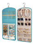 Double-Sided Hanging Jewelry & Hair Accessory Organizer