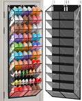 30-Pocket Over-the-Door Mesh Shoe Organizer for Closet