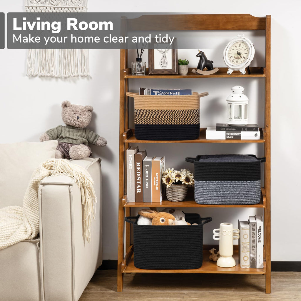 Collapsible Fabric Cube Storage Bins with Handles