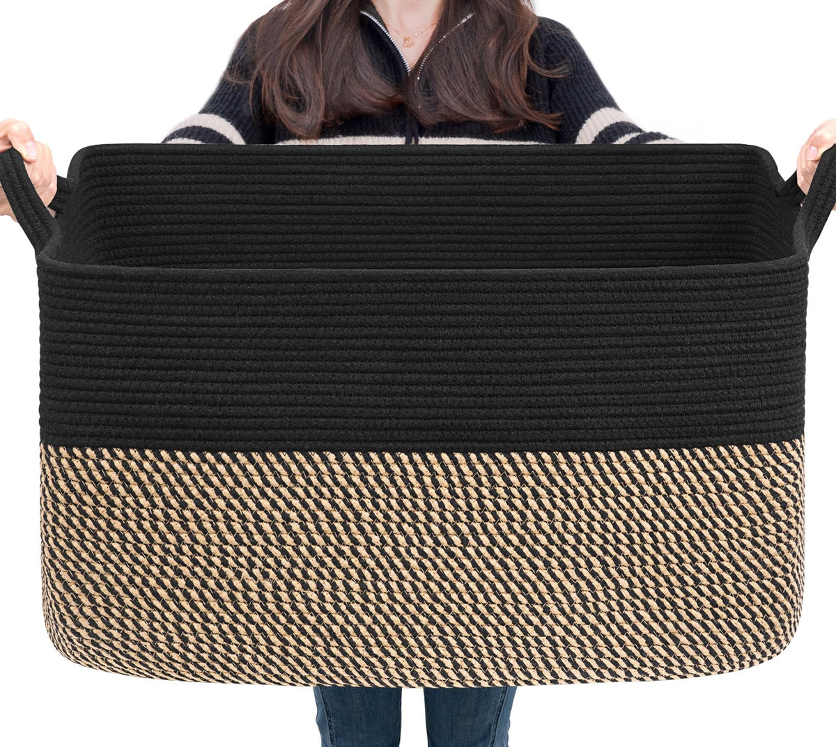 Collapsible Fabric Cube Storage Bins with Handles
