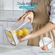 Airtight Food Storage Container Set with Lids for Pantry