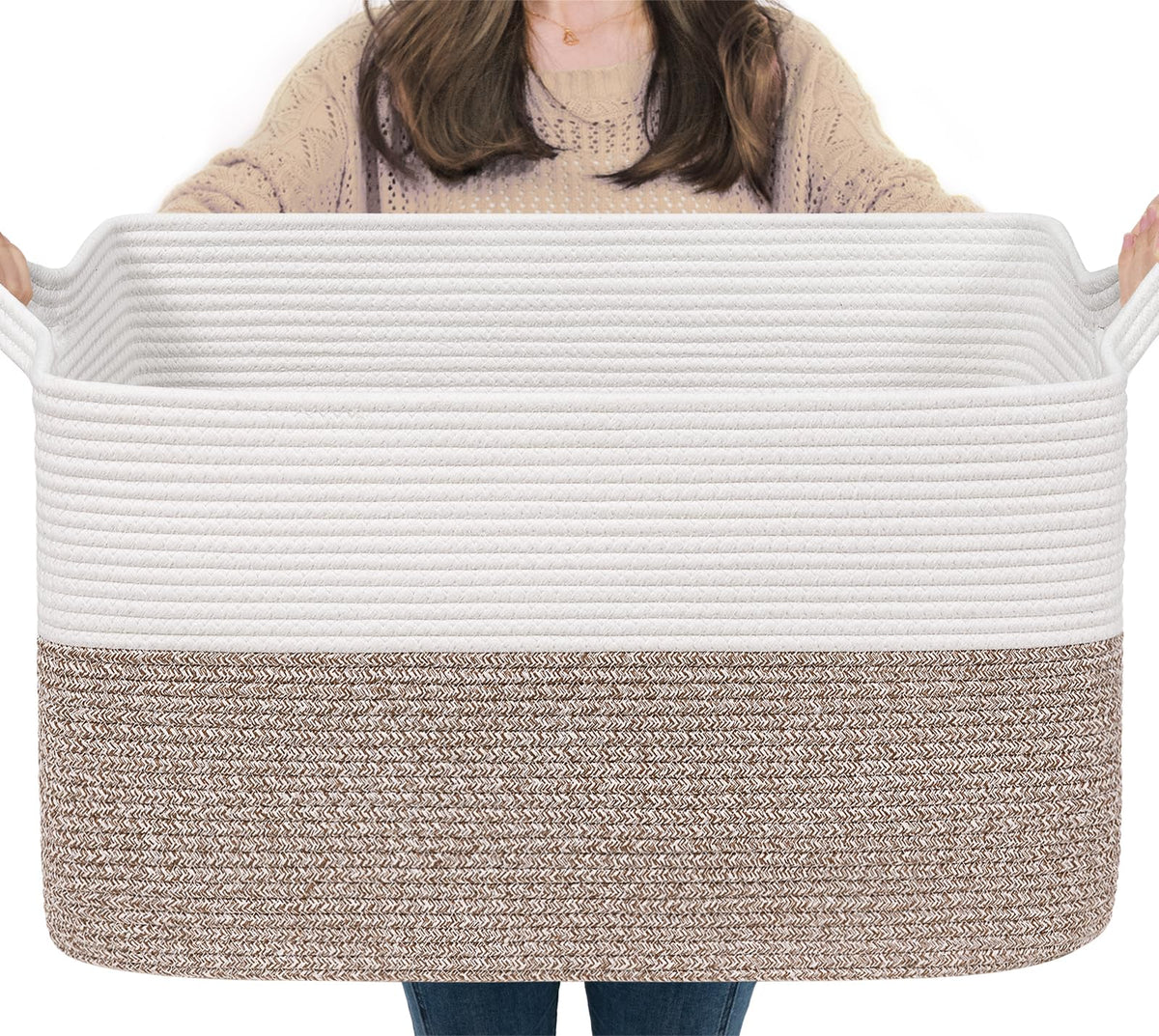Collapsible Fabric Cube Storage Bins with Handles