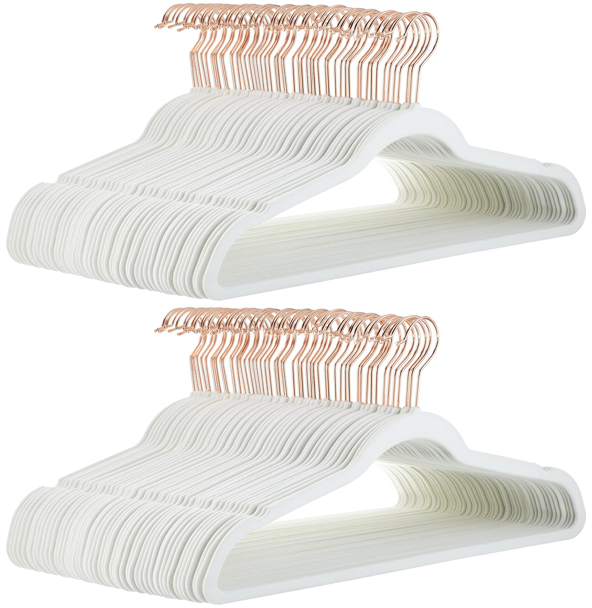 Amazon Basics Slim, Velvet, Non-Slip Clothes Suit Hangers