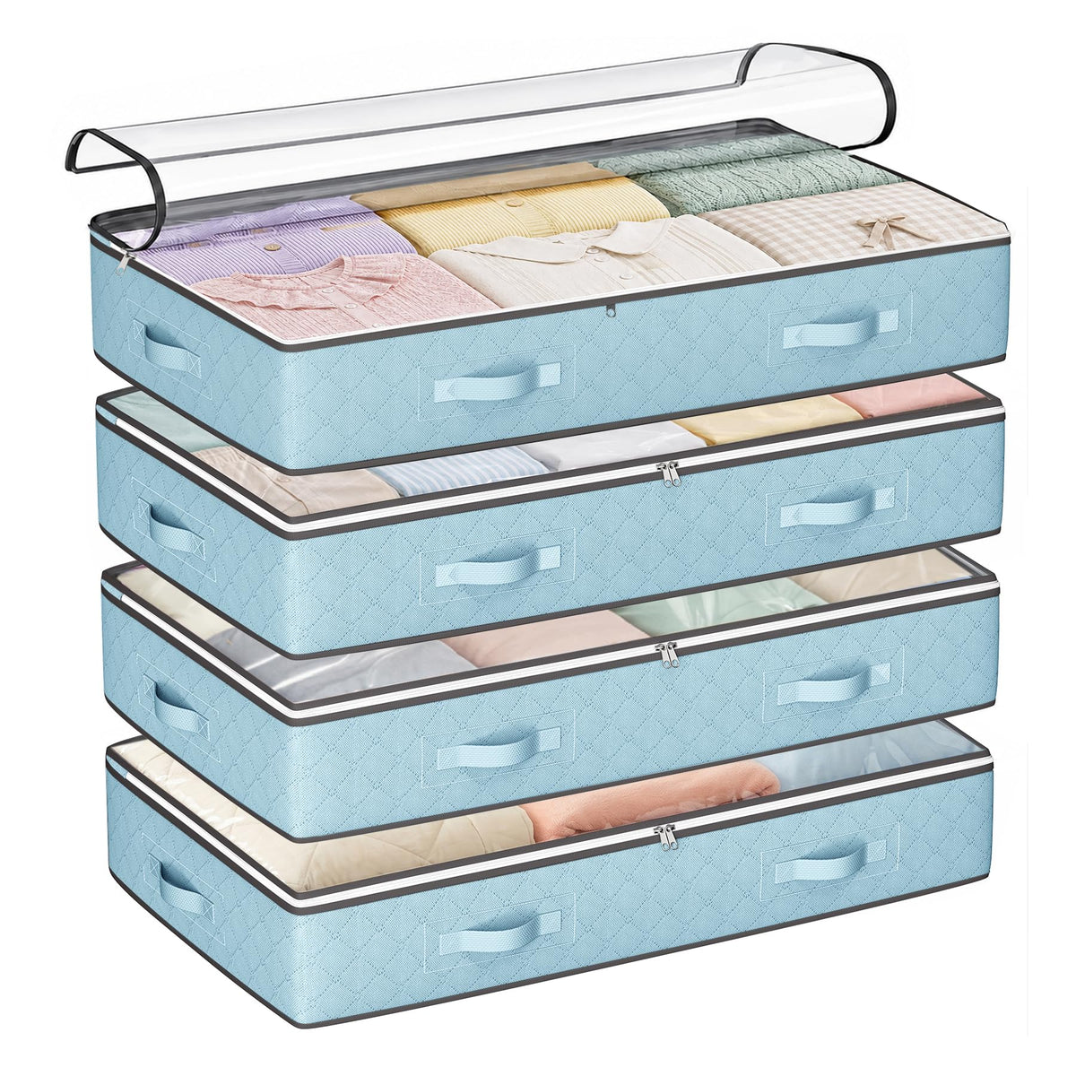 Budding Joy 95L Under Bed Storage Containers