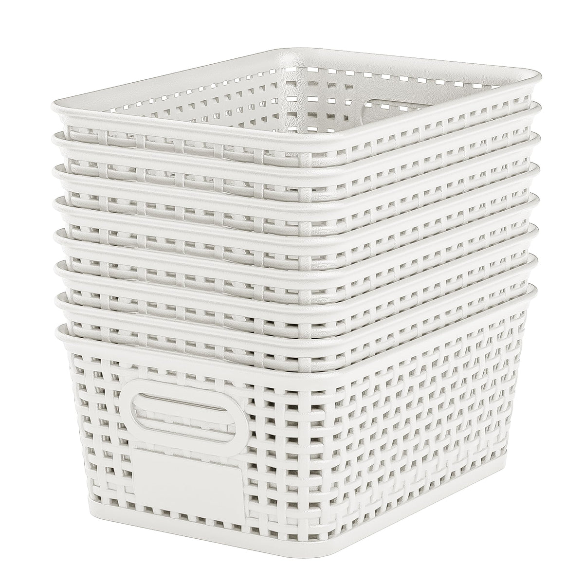 WRRLORS Plastic Storage Baskets