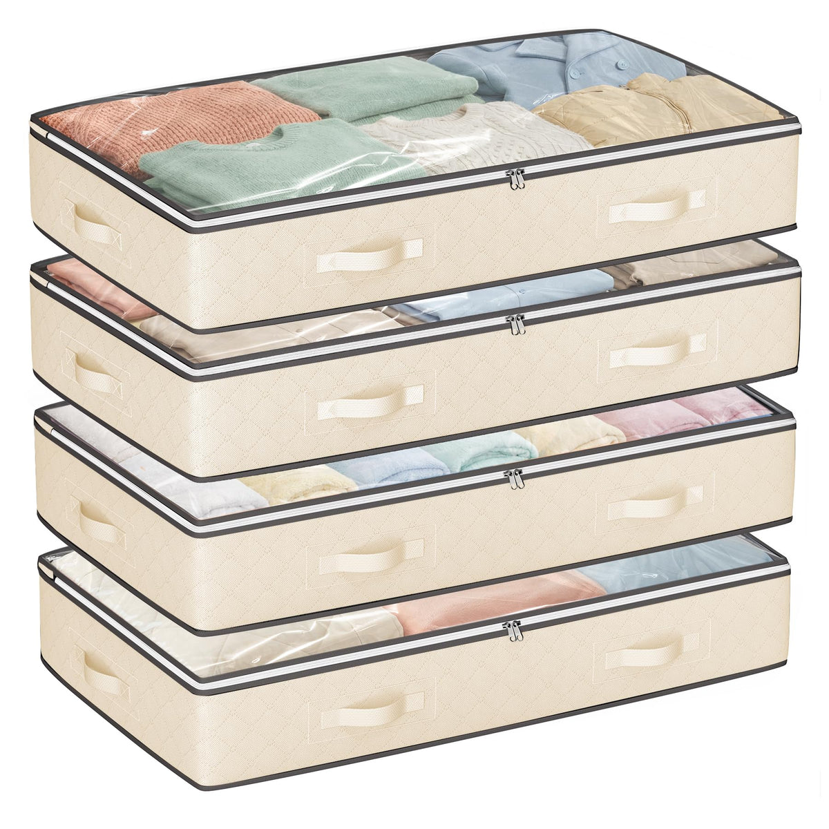 Budding Joy 95L Under Bed Storage Containers