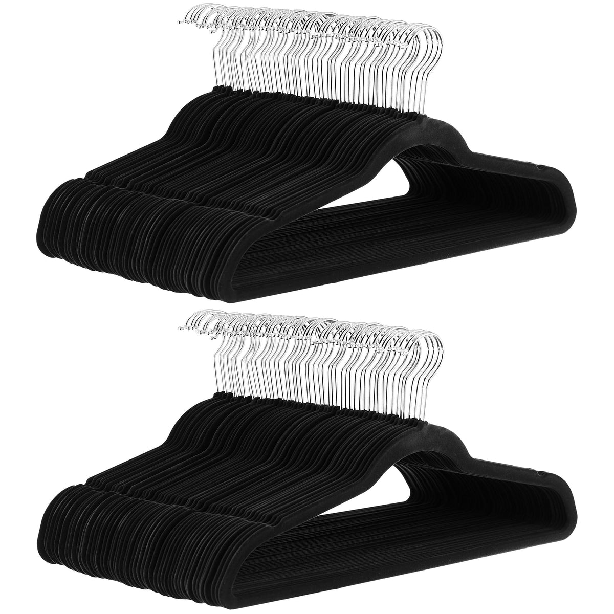 Amazon Basics Slim, Velvet, Non-Slip Clothes Suit Hangers