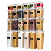 Airtight Food Storage Container Set with Lids for Pantry