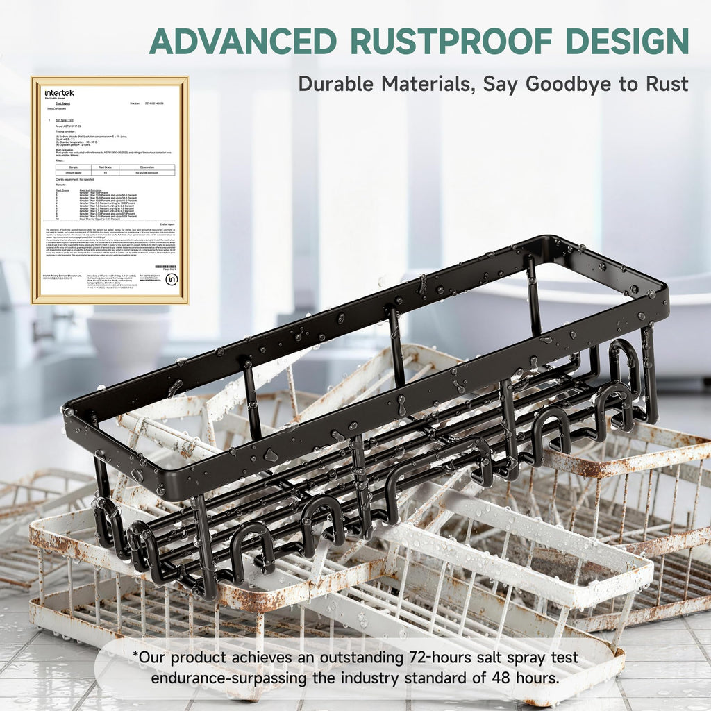 Veken Shower Caddy Organizer for Bathroom Storage