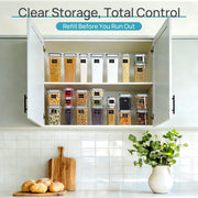Airtight Food Storage Container Set with Lids for Pantry